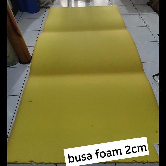 BUSA FOAM BUSA KURSI JOK MOBIL SOFA TILAM 2CM BAGUS MURAH 90CMX190CM Diskon