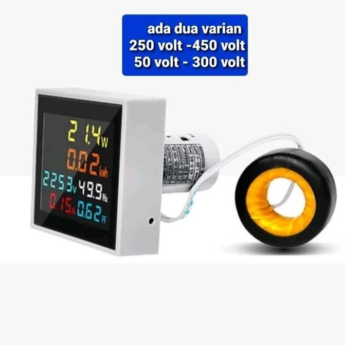 NEW Volt Meter Listrik Digital Multi Meter Amper Meter Digital listrik 50 volt sampai 450 volt
