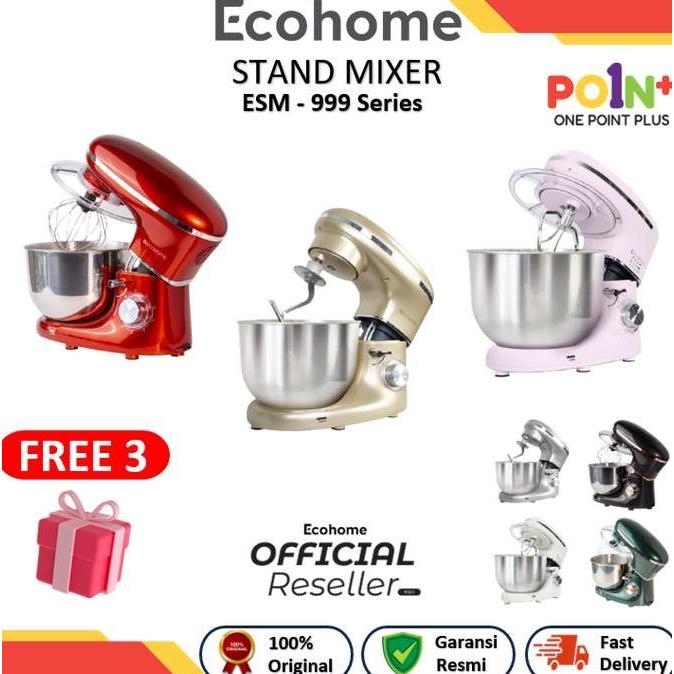 Set- Ecohome Stand Mixer Standing Mixer Esm 999