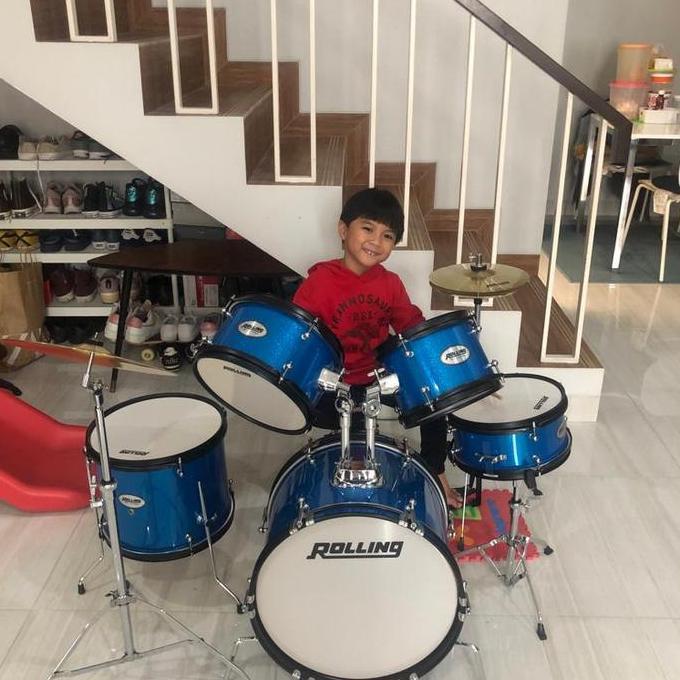 DRUM SET JUNIOR ROLLING JBJ-1049A/DRUM KECIL/DRUM SET ROLLING/DRUM