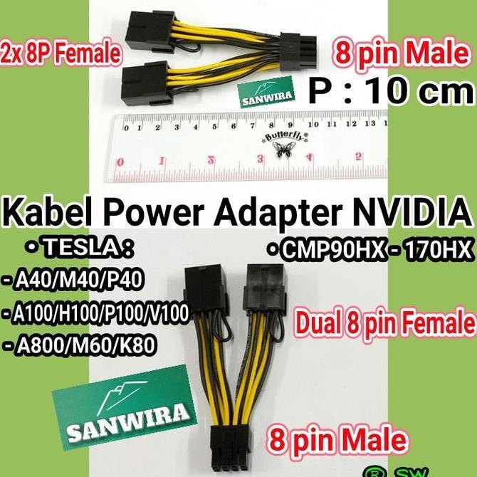 Kabel Power Adapter NVIDIA TESLA Diskon