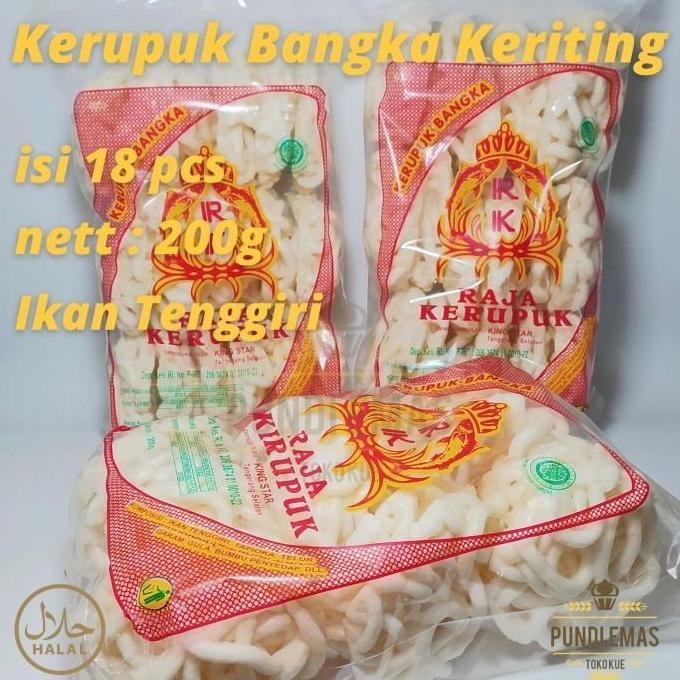 Kriuk- Kerupuk Bangka Keriting Raja Kerupuk Grosir