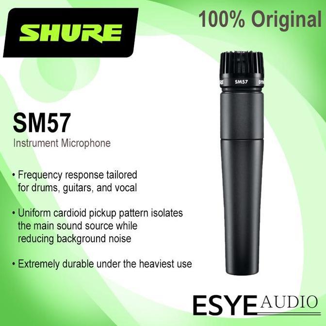 Soull- Shure Sm57 Sm 57 Sm-57 Microphone Kabel