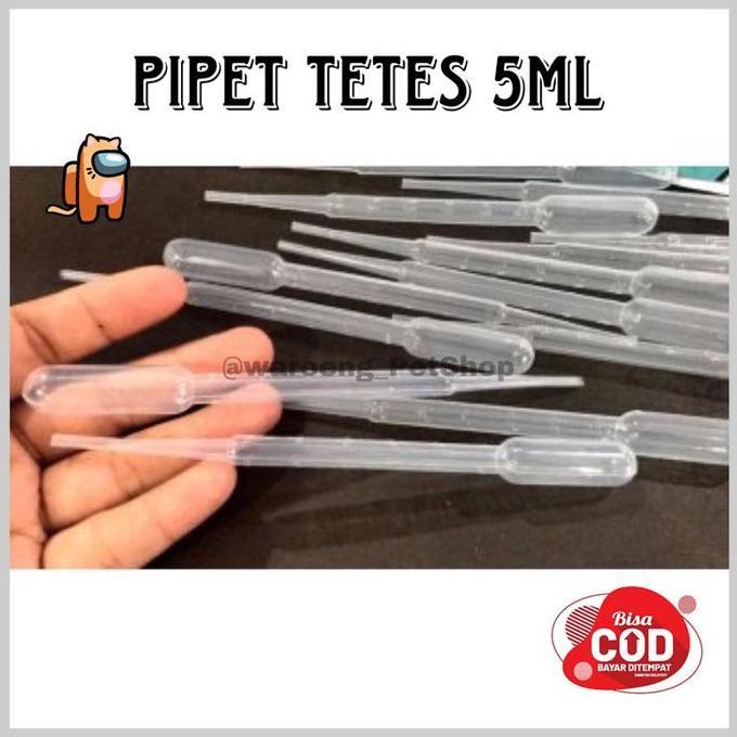 Pipet Tetes Obat Kucing Anjing Kelinci Hamster Marmut Musang 5Ml Pipet Obat Bayi Pipet Asi Pipet Pla