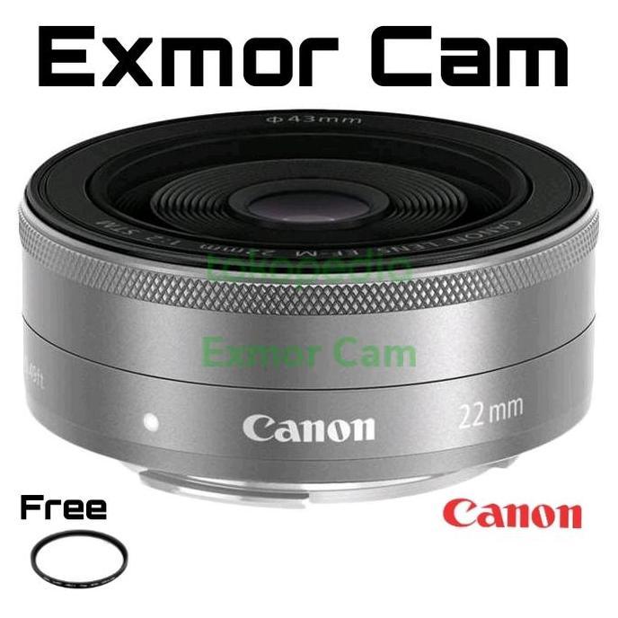 Lensa Canon Ef-M 22Mm F2 Stm Lensa Fix Canon Mirrorless