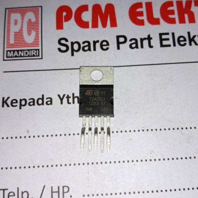 TDA2003 TDA 2003 PCMED