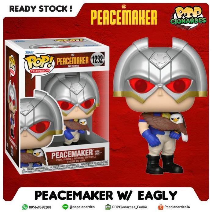 Funko Pop Dc - Peacemaker - Peacemaker W/ Eagly #1232