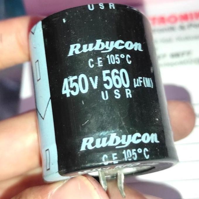 560UF 450V ELCO 560 450 CAPACITOR 560 UF 450 V PCMED