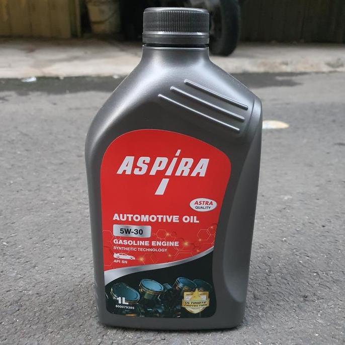 Oli Oil Aspira Astra 5W 30 5W30 5W-30 Diproduksi Shell Oli Mesin Mobil 1 Liter Terbaik