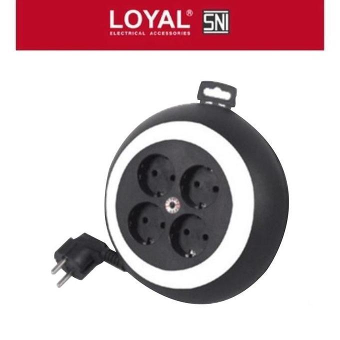 Loyal Kabel Roll LY105 Yunior Kabel Roll LY-105 Kabel Gulung Kabel Extension Listrik