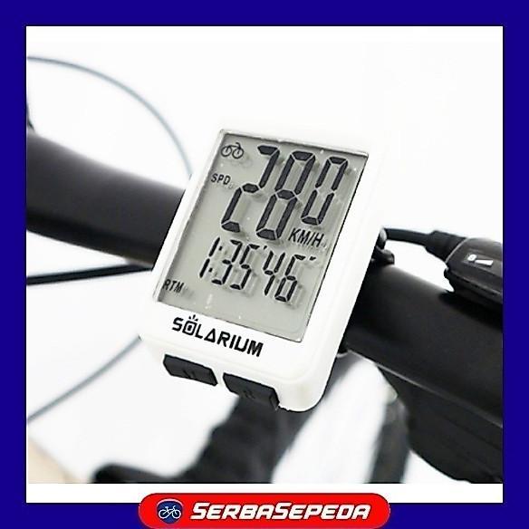 Solarium Speedometer Wireless - Speedometer Sepeda Diskon