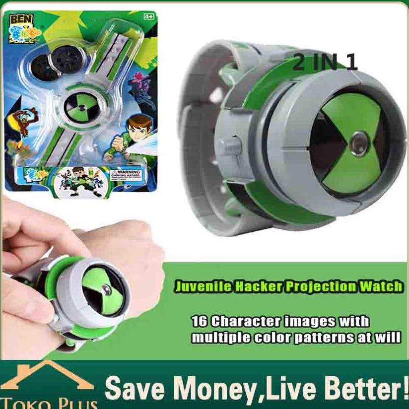 TRENDING Jam Tangan Anak Ben10 Ben 10 Alien Projection Omnitrix Series 3 Jam Tangan Ben 10 Diskon