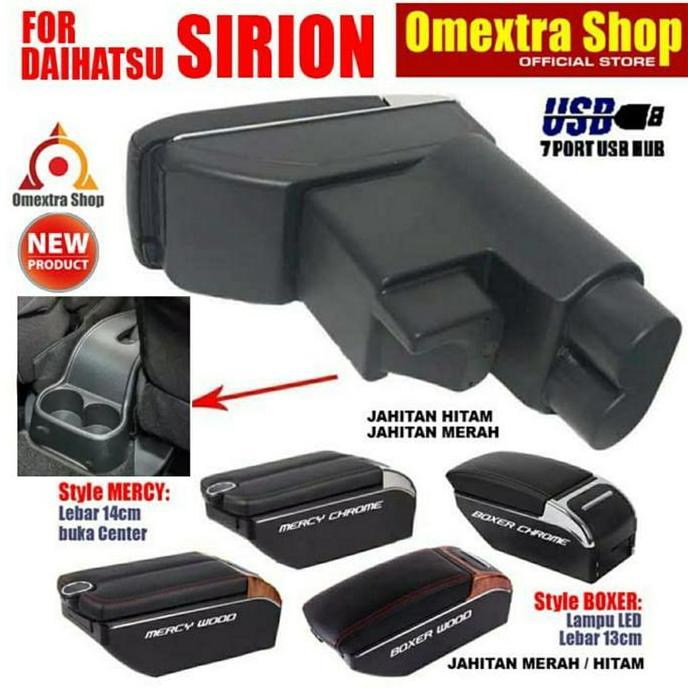Armrest Sirion 2018 Consule Box Sirion Armrest Box Sirion Usb Omextra