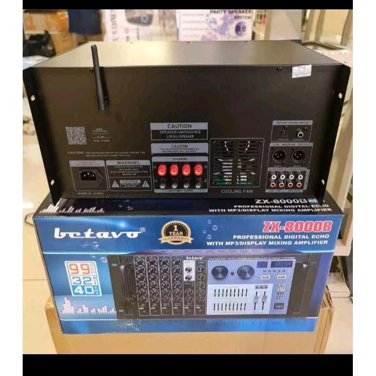 Power Mixer Zx 8000B Usb Sd Bluetooth