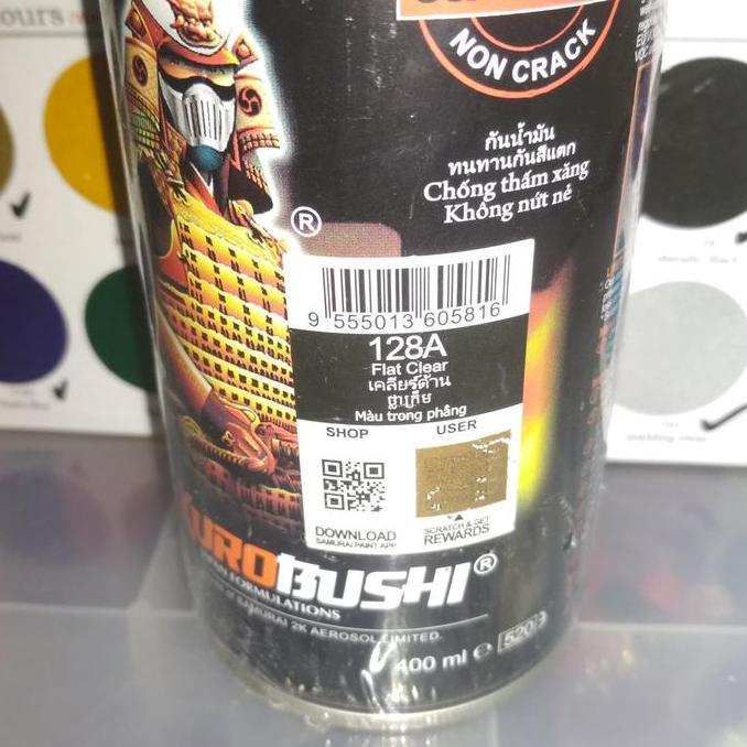 Samurai Paint (128A Clear Doff)