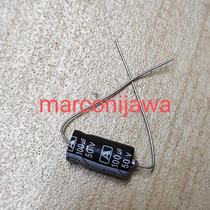 Capasitor 100uf 50V axial