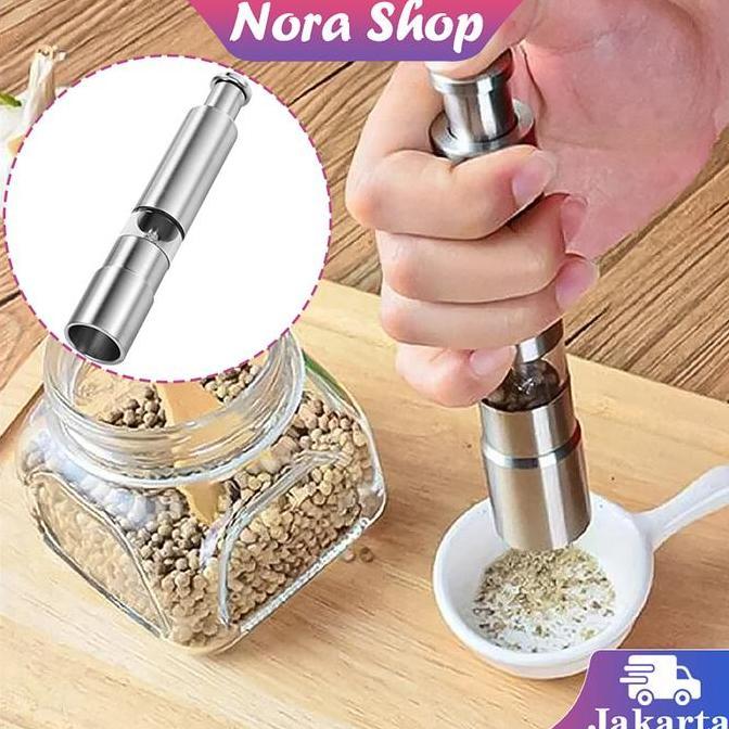 BRUNGSUNG Penggiling Bumbu Manual Grinder Bumbu Garam Penggiling Alat Penggiling Rasa