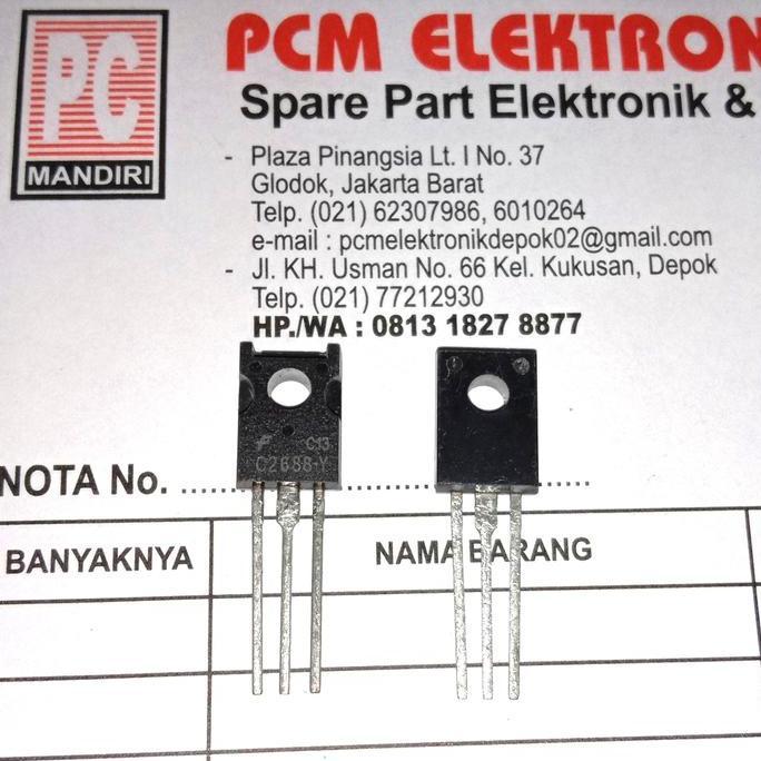 C2688 2SC2688 2SC 2688 C2688-Y 2SC2688-Y 2688-Y TR TRANSISTOR TO126 PCMED