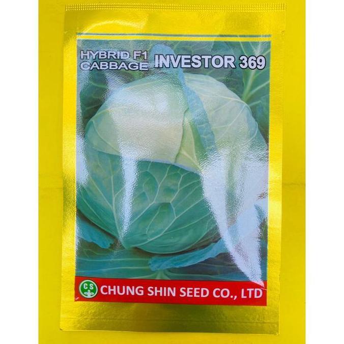 BENIH KUBIS KOL INVESTOR 369 BERAT ISI 25 GRAM DARI CHUNG SHIN SEED