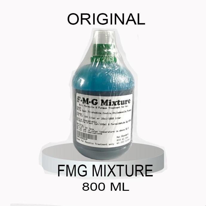 OBAT FMG MIXTURE JAMUR WHITESPOT PARASIT IKAN KOI
