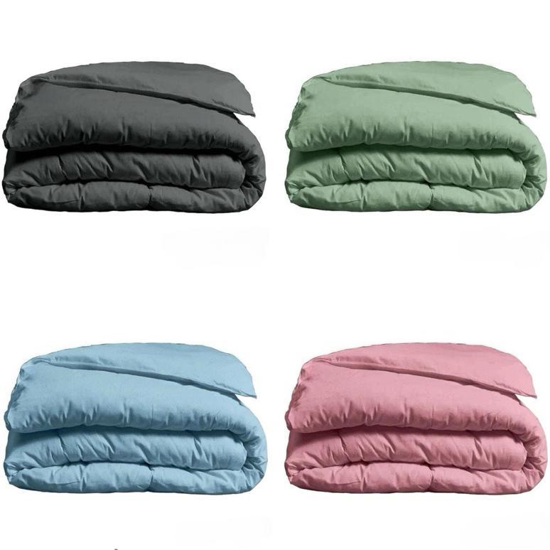 BEDCOVER POLOS / PlAIN BEDCOVER ONLY BAHAN PREMIUM