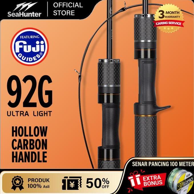 '' [OFFICIAL] SEAHUNTER BLACK ARROW PRO JORAN PANCING,FUJI GUDANG PANJANG JORAN BC CASTING/SPINNING 