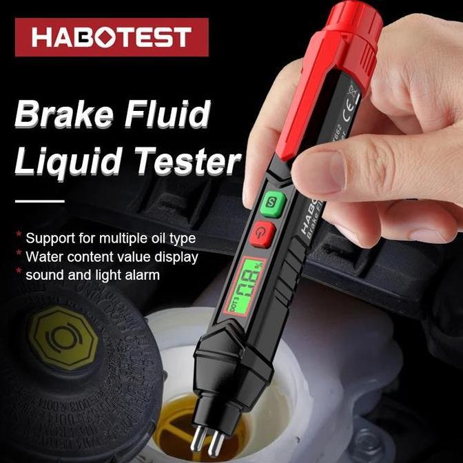HT662 Car Brake Fluid Moisture Detector Oil Measuring Tester Instrument Multi-functions professional