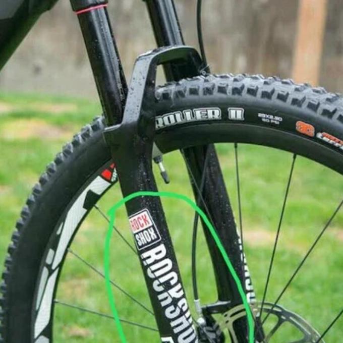 CUTTING STIKER FORK ROCKSHOX PIKE SEPEDA MTB