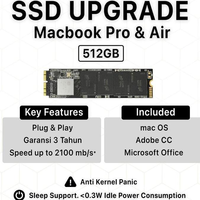 SSD Macbook Pro Retina Air Mac Mini iMac 512GB 2013 2014 2015 2017