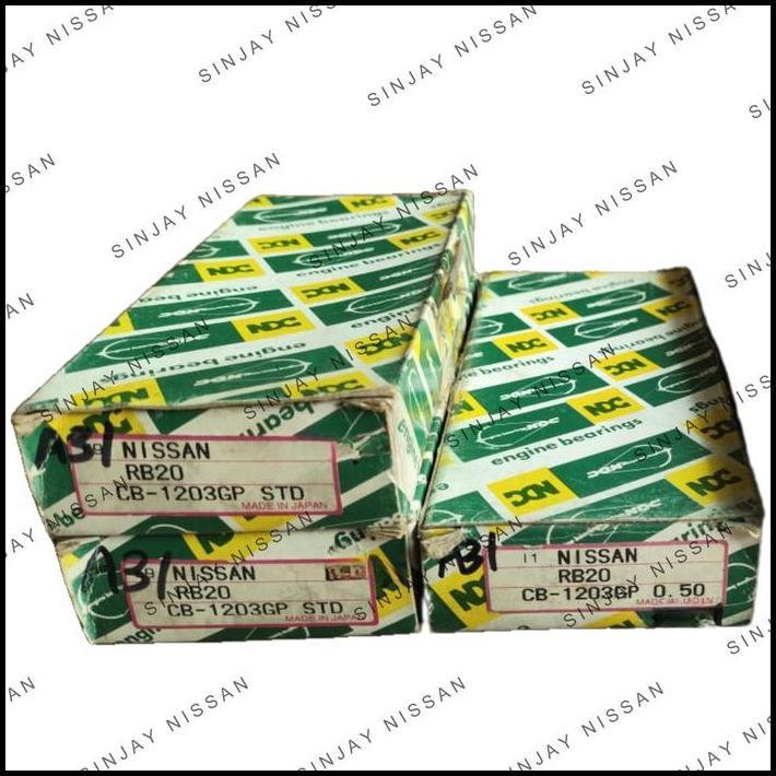TERBARU CEFIRO A31 CONROD BEARING  METAL JALAN SET NISSAN CEFIRO A31 NDC JAPAN 