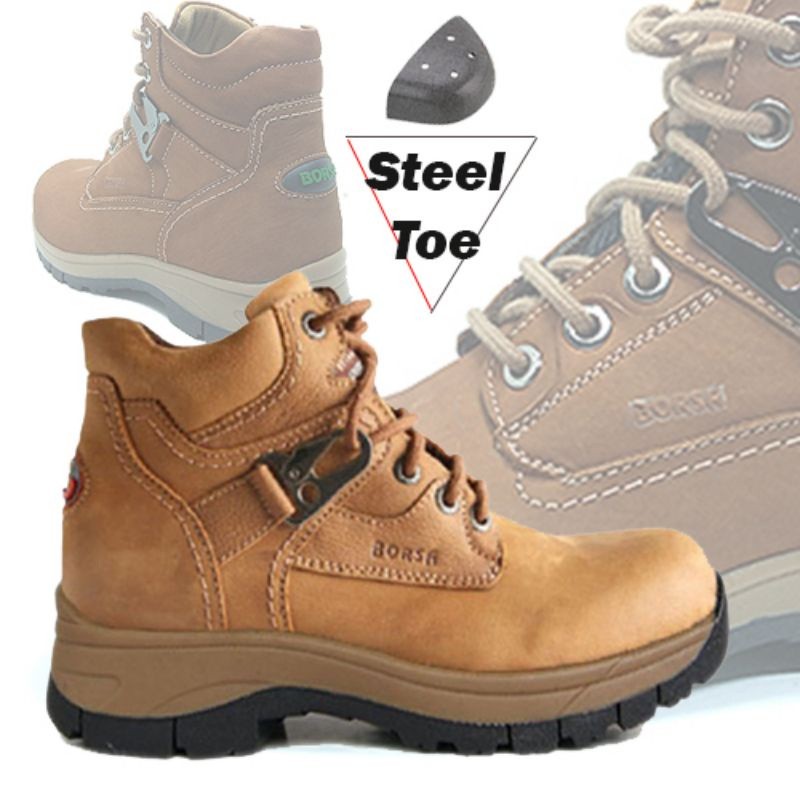 BORSA WILDBULL SAFETY - EXCLUSIVE PREMIUM LEATHER SAFETY BOOTS [GUARANTEED]