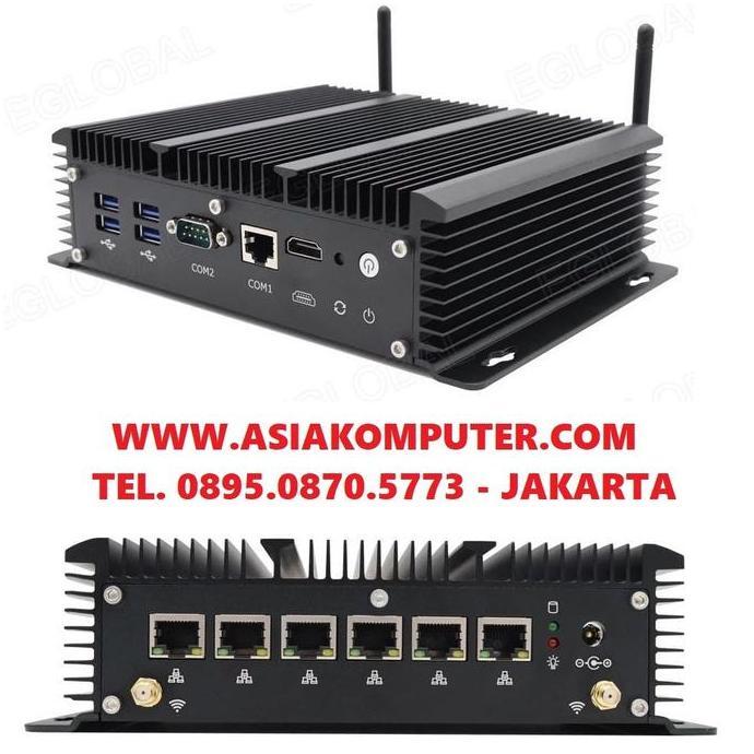 e.baystore - mini pc 6 lan i5 pfsense sophos zeroshell firewall utm router minipc