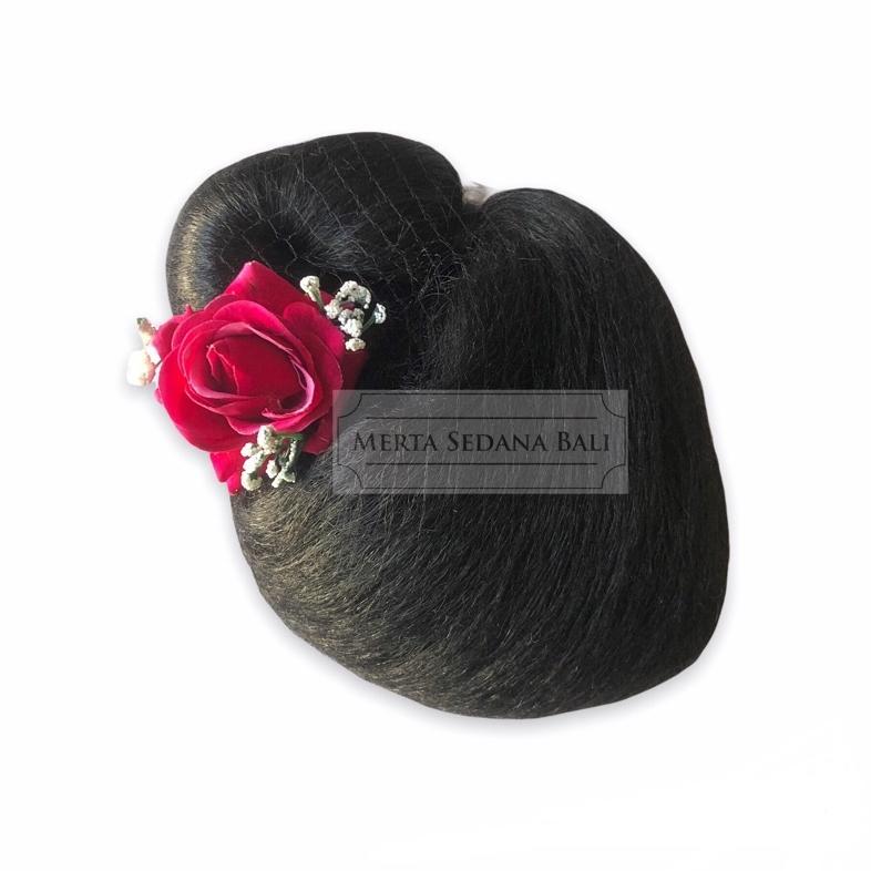 SANGGUL / AKSESORIS KEPALA RAMBUT SINTETIS KHAS BALI