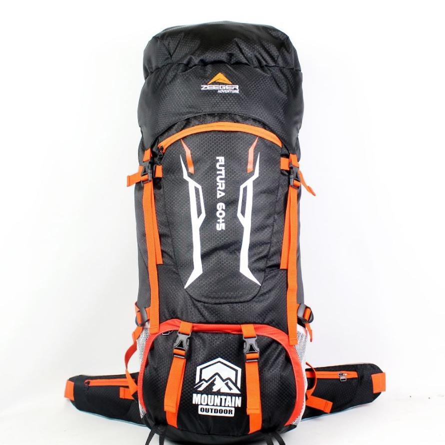 Tas Gunung Futura Mountain Outdoor 60 Liter # Tas Ransel Hiking # Tas Carrier 60L