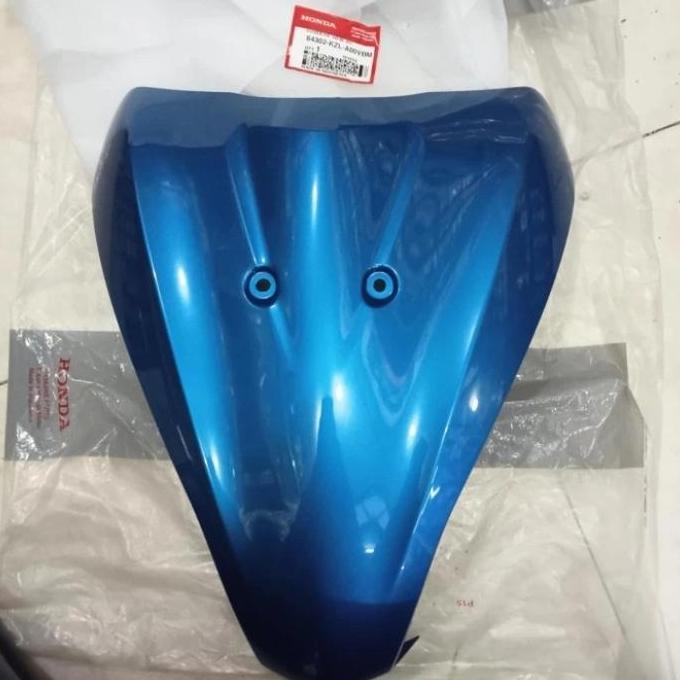 64302 KZL A001 Cover Tameng panel dada depan atas FR Spacy warna BIRU