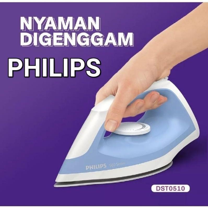 Setrika Philips Teflon Anti Lengket/Gosokan Philips Anti Lengket