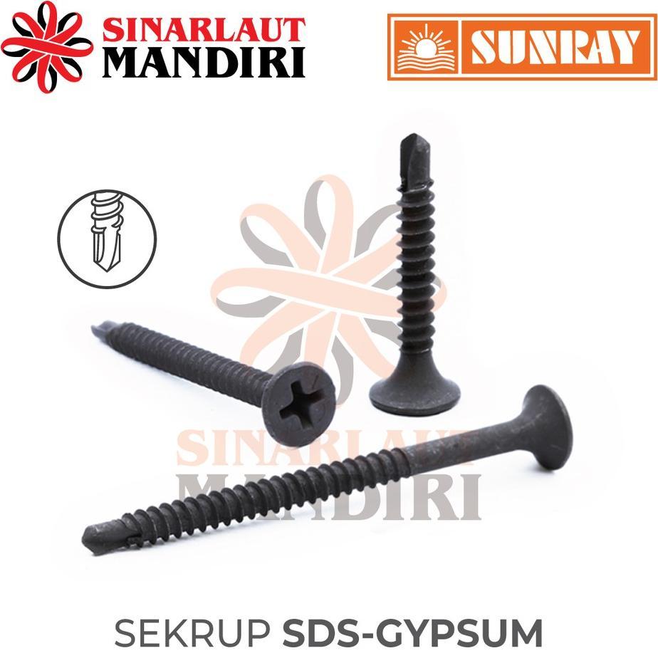Sekrup / Skrup  Sds Gypsum Drywall / Sds Drywall Screw 6 X 2"