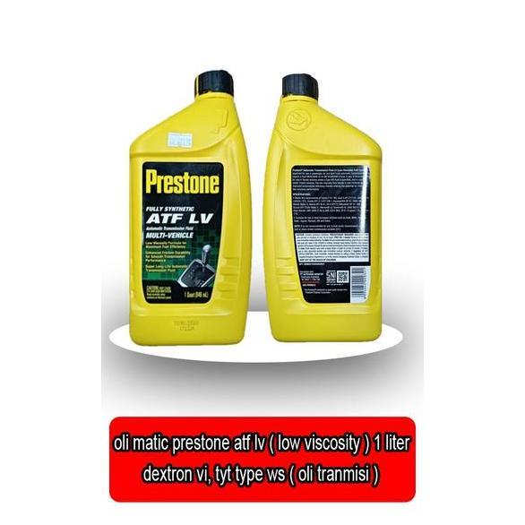 Allthebest- PELUMAS OTOMATIS TRANSMISI PRESTONE (ATF & CVT)  PRESTONE ATF LV