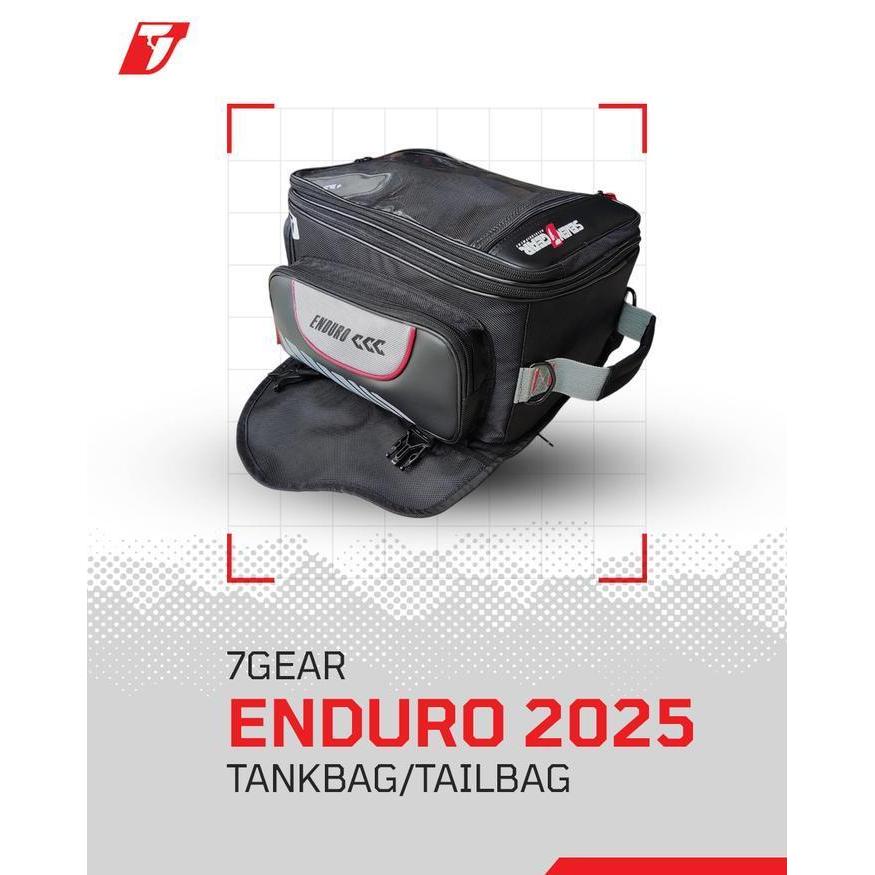 Tankbag Enduro 7Gear | Tankbag Tailbag Enduro | Tailbag Enduro | Tas Belakang Motor Original Dan Ter