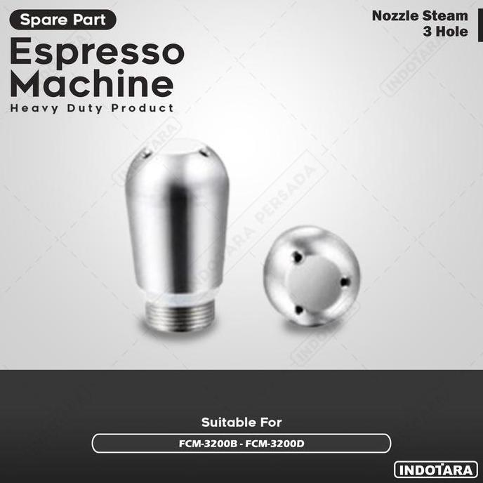 Nozzle Steam 3 Hole For Ferratti Ferro FCM-3200B & FCM-3200D