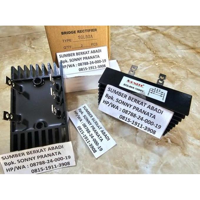 Promo DIODA SQL80A1200V SQL 80A 1200V BRIDGE RECTIFIER 80A 1200V - 5 TERMINAL - DIODE SQL80A 1200V 1