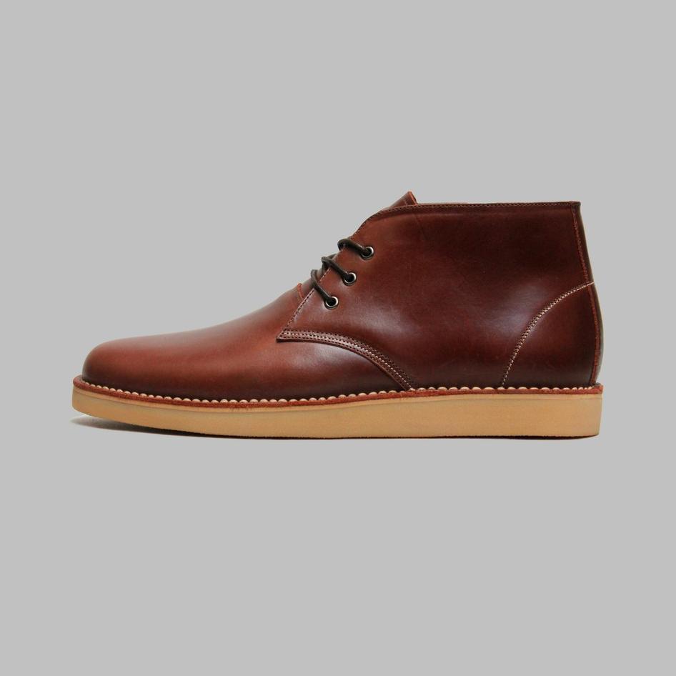 Artap Footwear - Sepatu Kulit Asli Pria - Kamoro Brown