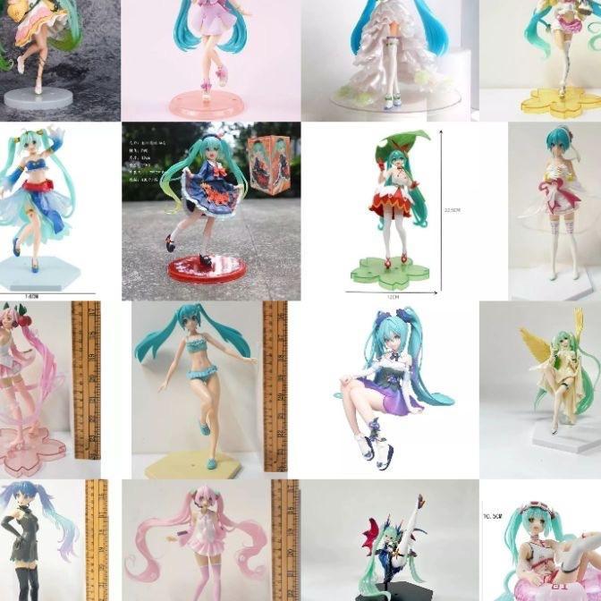 Action Figure Anime Hatsune Miku Bunny, Sakura, Bikini Cute