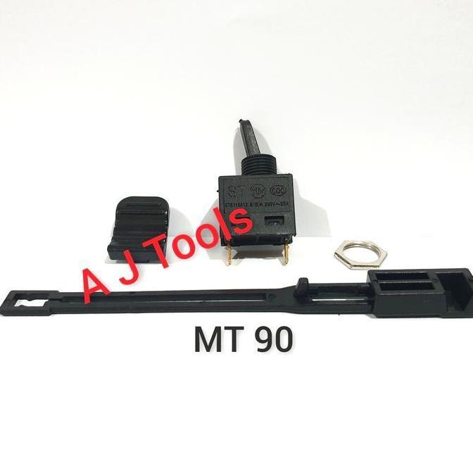 Switch / Saklar + Lever & Knob Gerinda Mt90 Maktec Mt 90 Set