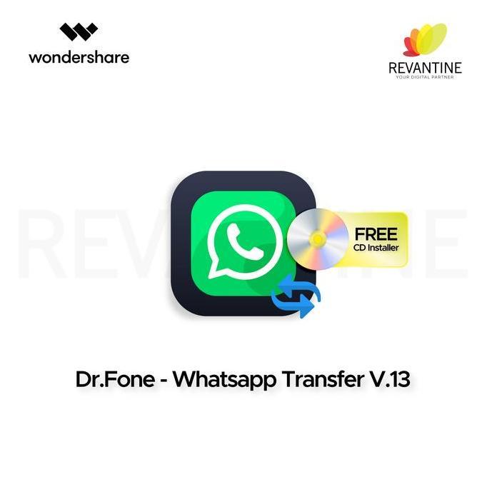 Wondershare DrFone Dr Fone Whatsapp Transfer - Android dan iOS