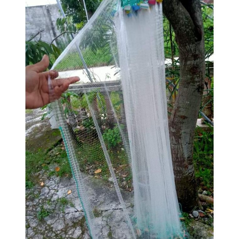 Jaring Ikan Siap Pakai Setengah Inc 012 Wader Pari Atau Ikan Kecil