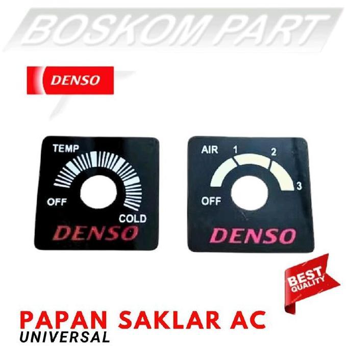 Papan Saklar Putar Ac Mobil Universal Switch Saklar Ac Mobil Pin 5 Universal (Hanya Papan 1Set)