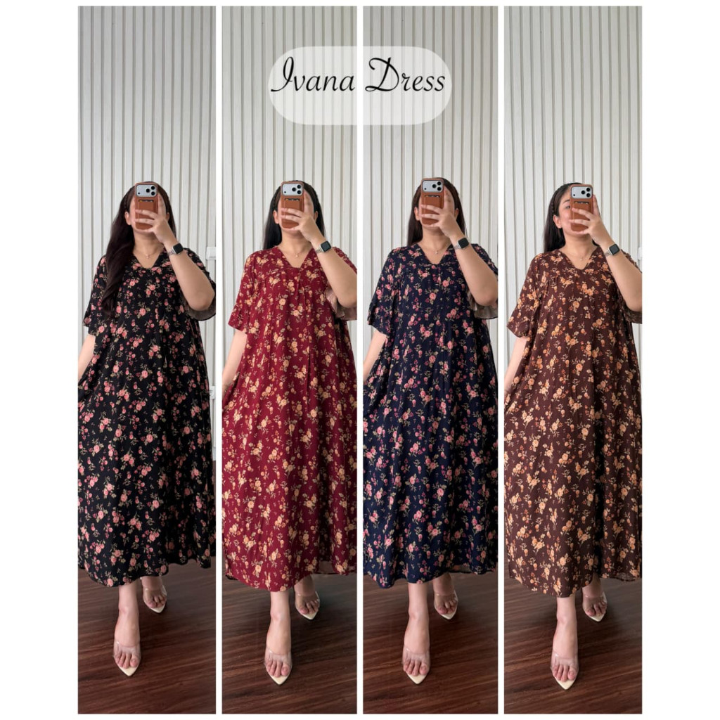 IVANA DRESS ORIGINAL ANNISA FASHION