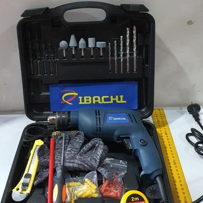 KATULULU BOR 13MM TOOL KIT IMPACT DRILL - BOR BETON - MESIN BOR JLD TOOLS