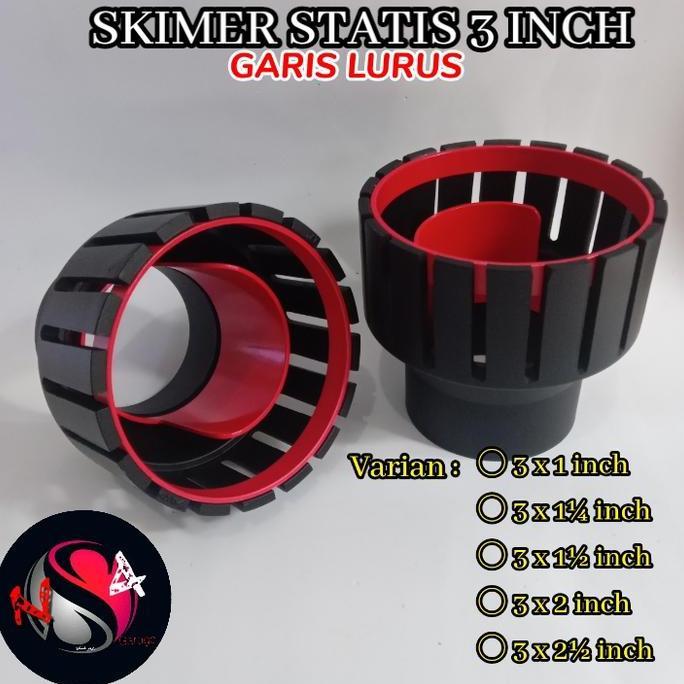 [TR] SKIMER STATIS GARIS LURUS / SKIMER KOLAM KOI